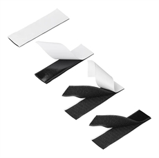 PROPLUS Självhäftande Velcroband, 12 st. av 3 X 10 cm.